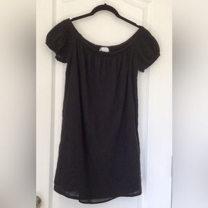 Womens cooperative black mini dress in a size small.